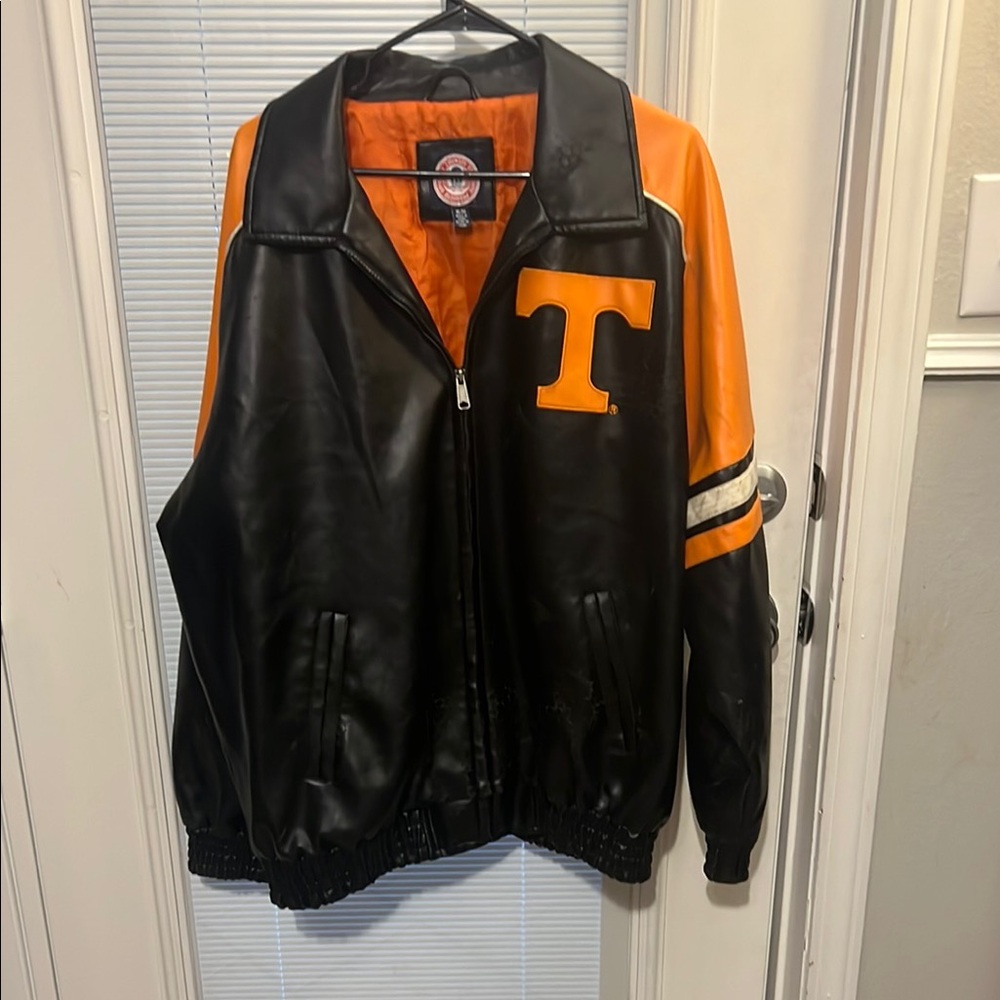 Tennessee Volunteers Black and Orange Jacket
